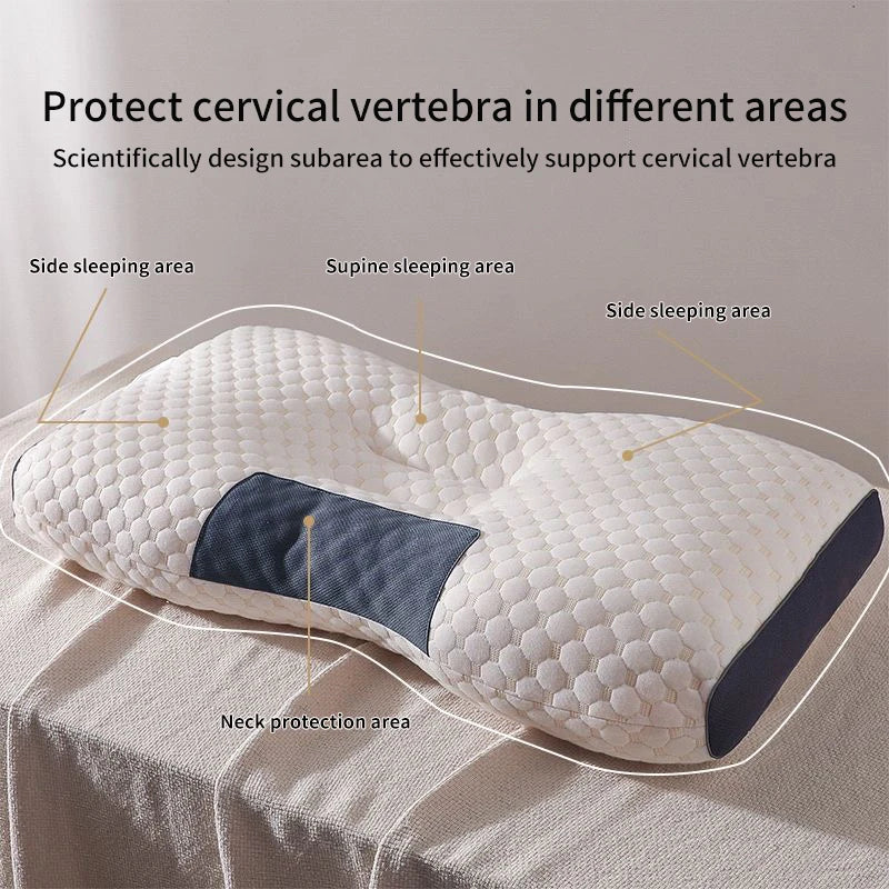 Cervical Neck Pillow for Sleep and Massage Support - Smarsty