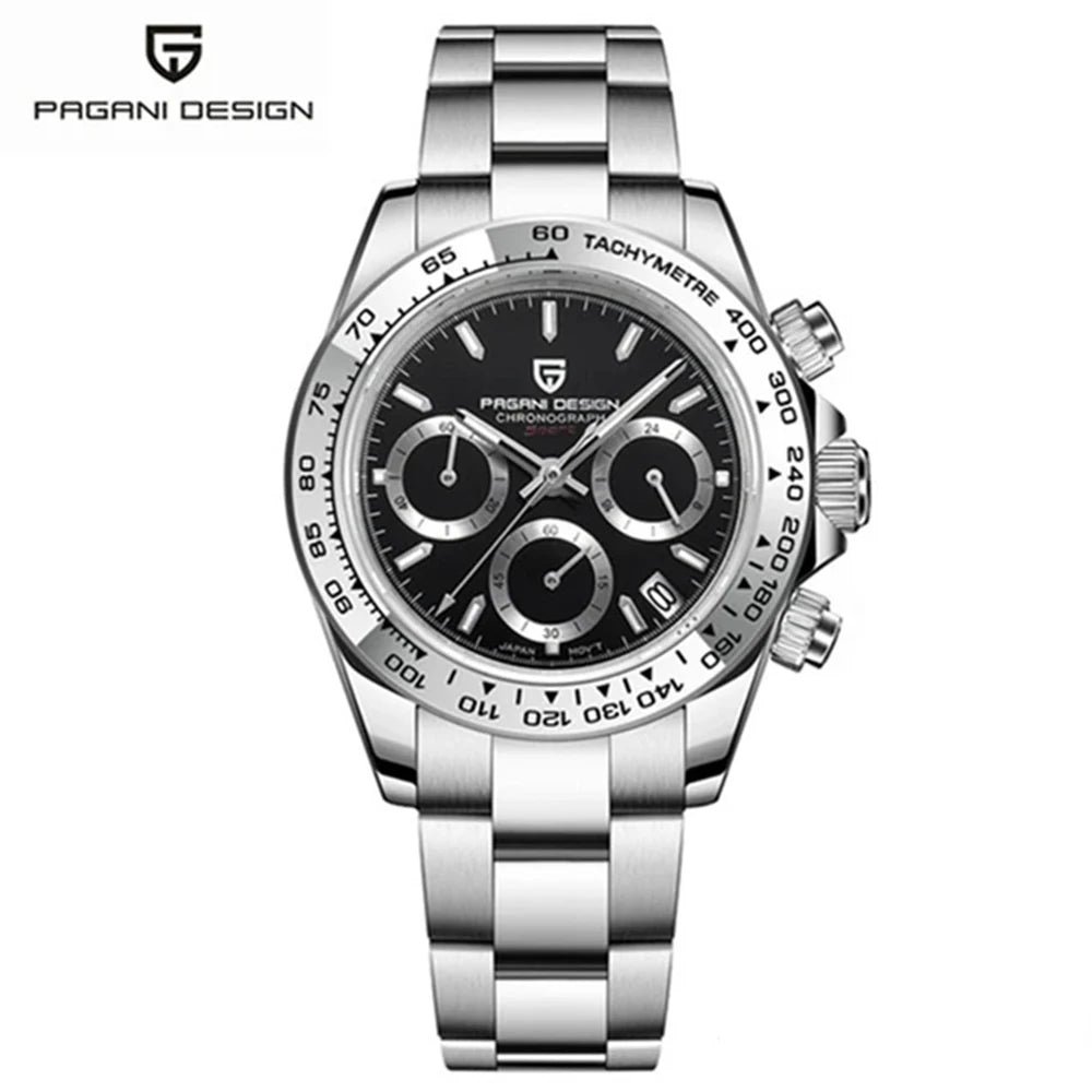 PAGANI DESIGN Luxury Men's Quartz Chronograph Watch - Smarsty