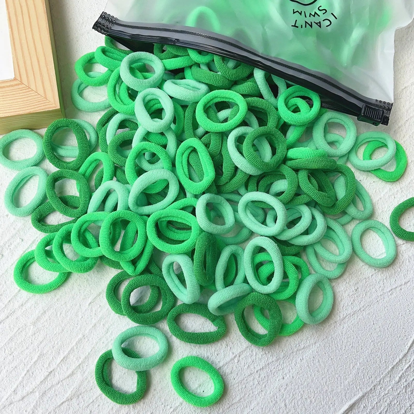 Kids Colorful Elastic Hair Bands Soft Non Slip Scrunchies - Smarsty