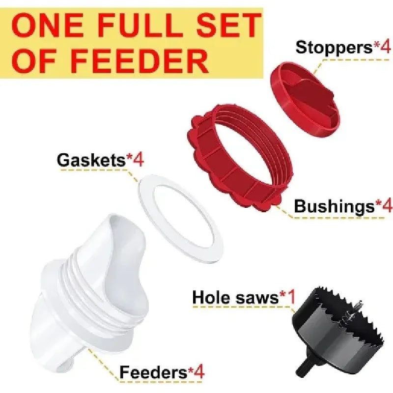Rainproof Automatic Chicken Feeder for Easy Self Feeding - Smarsty