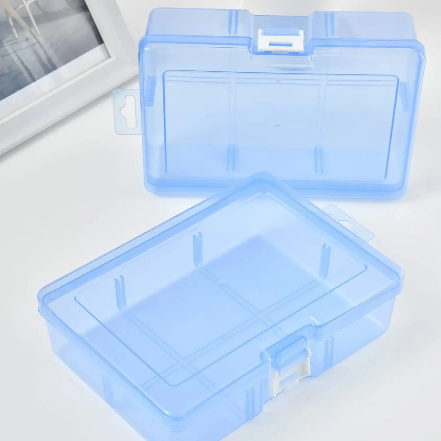 Transparent Plastic Storage Boxes for Jewelry and Crafts - Smarsty