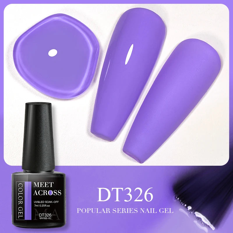 Pink Dried Flower Gel Nail Polish for Fairy Nail Art - Smarsty