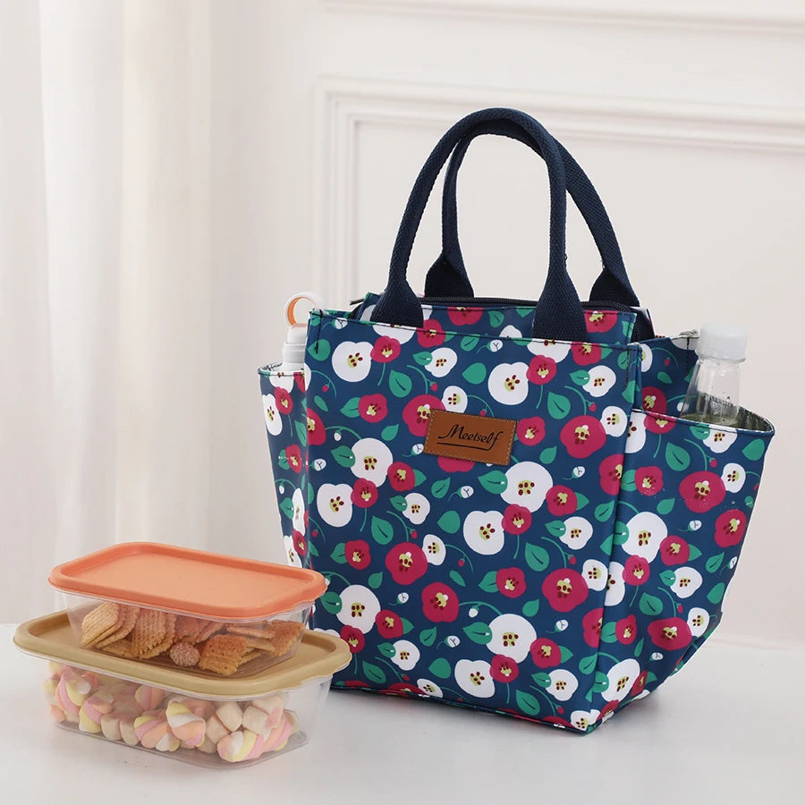 Insulated Thermal Lunch Bag Bento Tote For Office Workers - Smarsty