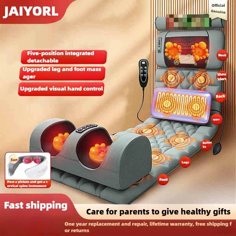 Electric Full Body Massage Mattress With Heating Comfort - Smarsty