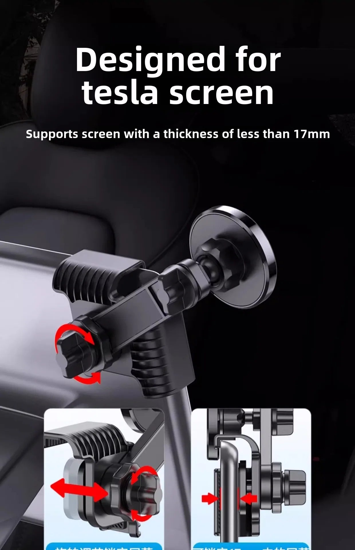 Magnetic Car Phone Holder 360 Degree Rotation Mount - Smarsty