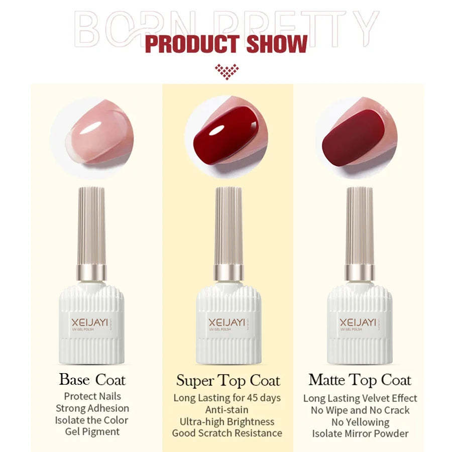 Clear Building Nail Gel Base Coat for Stronger Extensions - Smarsty