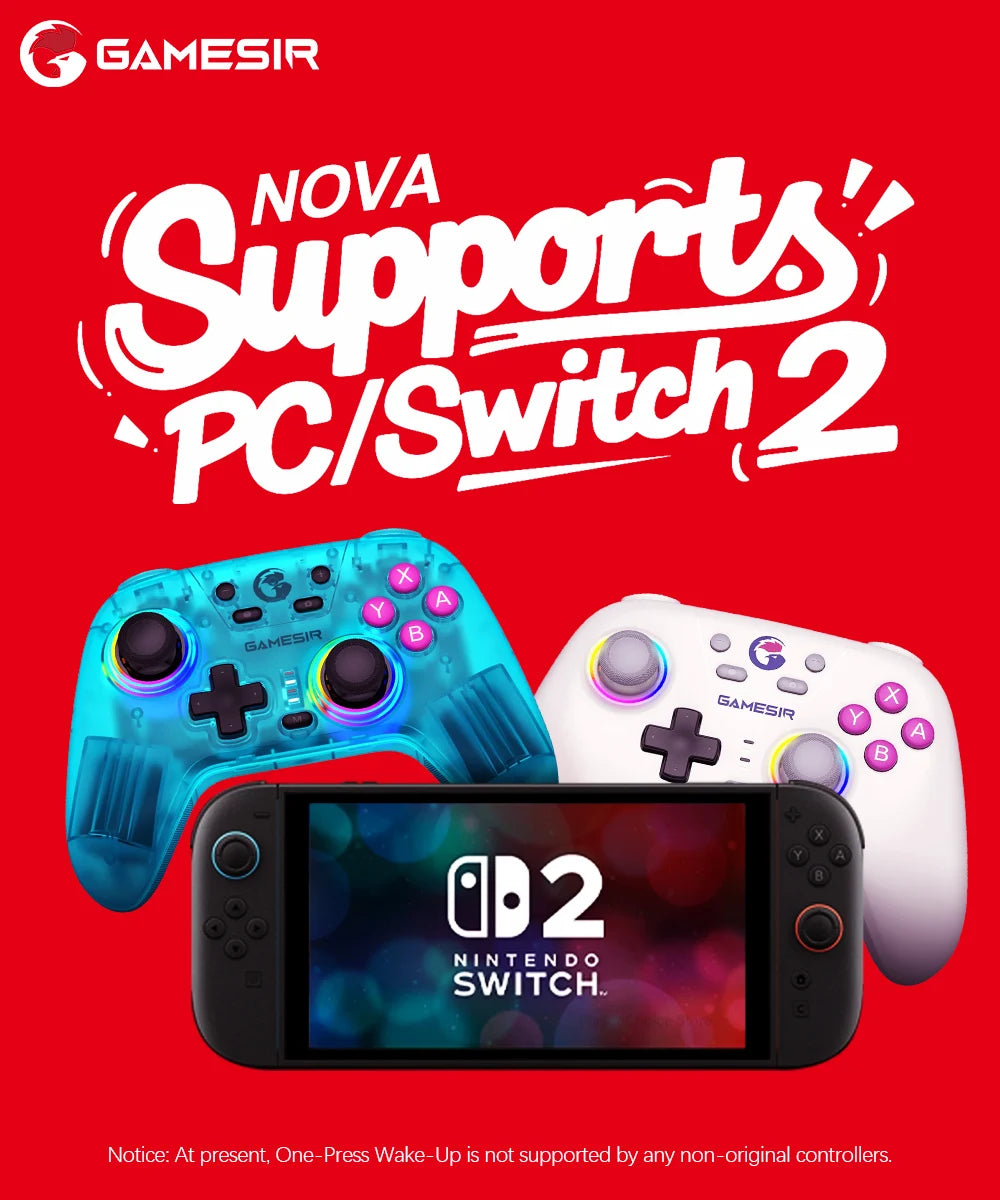 GameSir Nova PC Gamepad with HD Rumble for Nintendo Switch - Smarsty