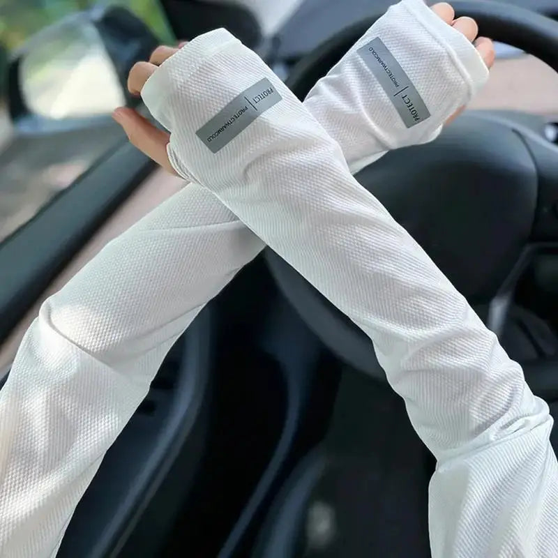 Men's Large UV Protection Ice Sleeves for Summer Outdoor - Smarsty