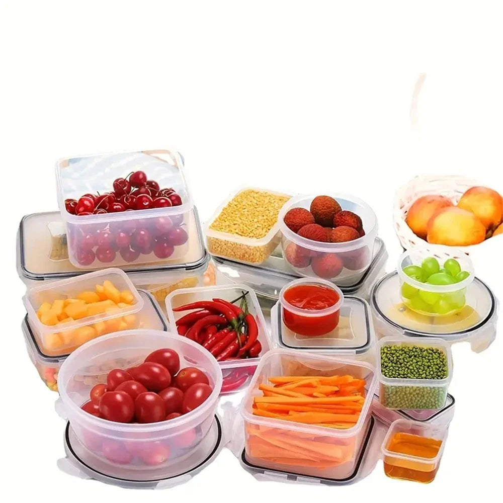 Kitchen Food Containers 12pcs-set,BPA FREE Lunch Box Sugar Cereals Storage Container by Smarsty