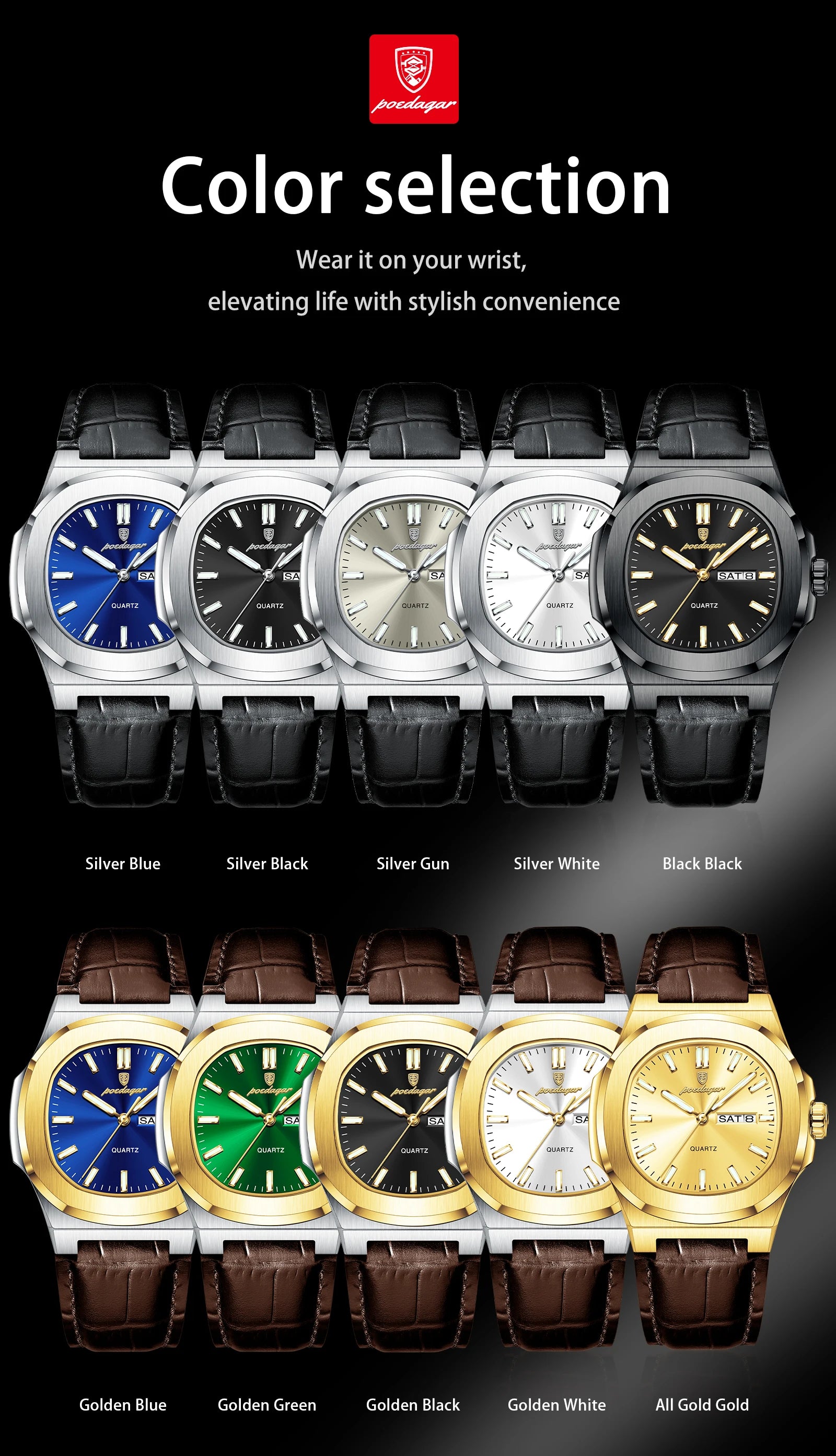 Luxury Luminous Waterproof Watch For Men - Smarsty