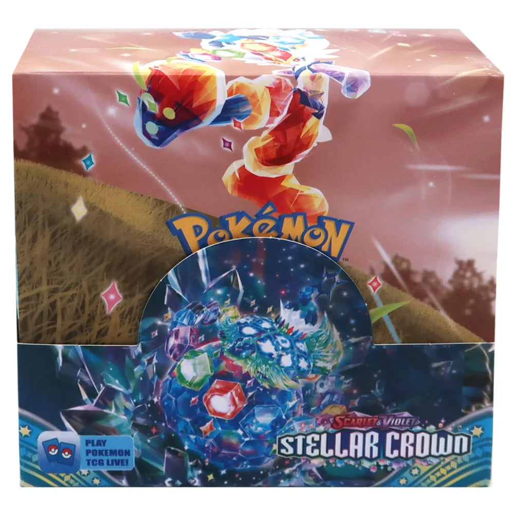 324pcs Pokemon TCG: Sword & Shield-Fusion Strike Booster Display Box (36 Packs) Board Game Card DESTINED RIVALS Stellar Crown - Smarsty