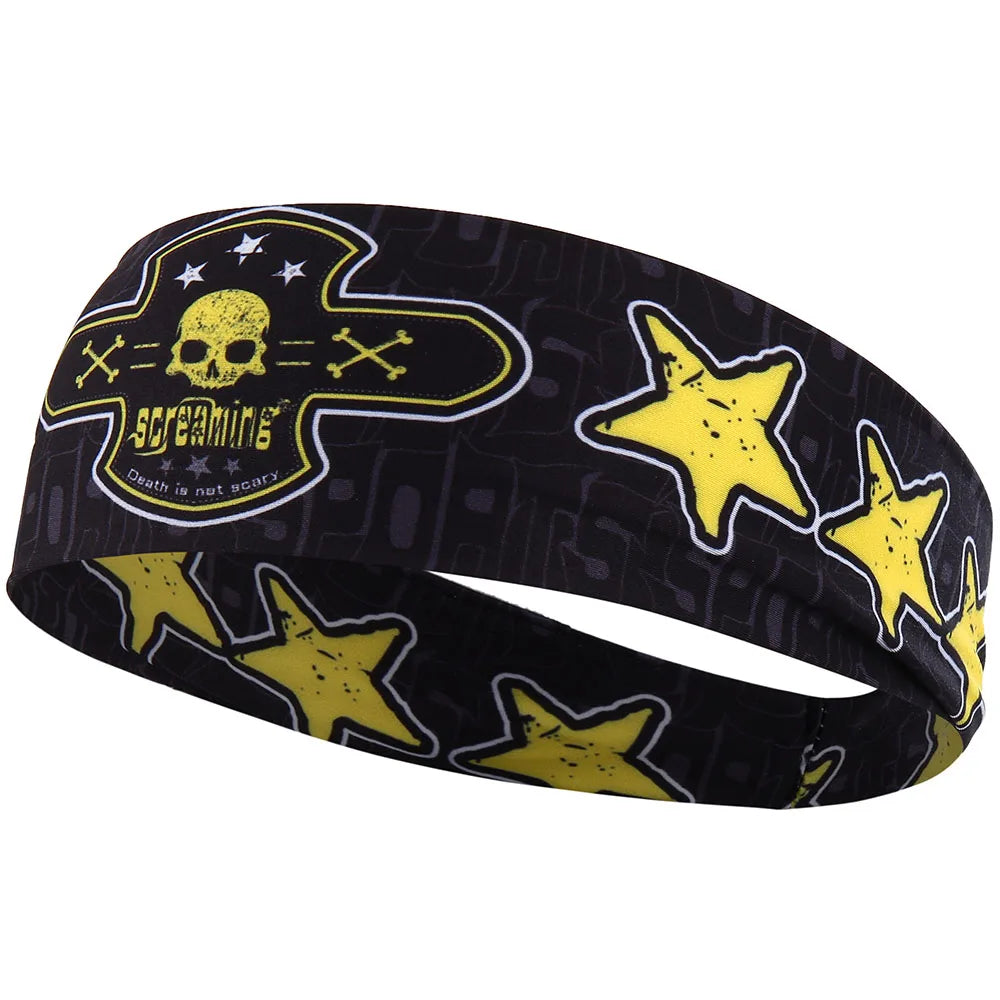 Unisex Sport Headband Moisture Wicking Breathable Sweatband - Smarsty
