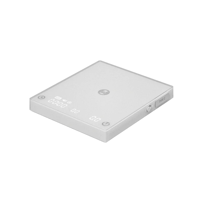 TIMEMORE Store Black Mirror Mini New Espresso Coffee Food Kitchen Scale With Time USB Light Weight Digital Scale by Smarsty