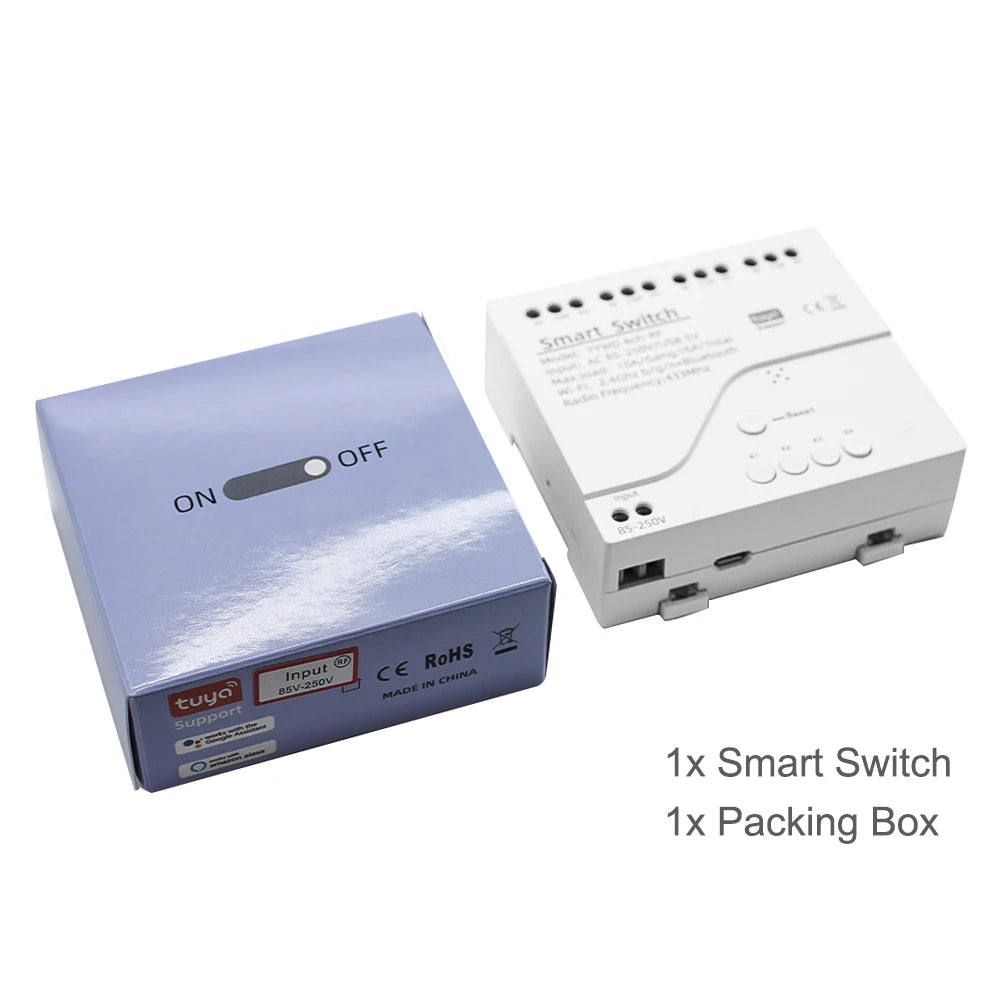 Smart WiFi Relay Switch Module with Alexa Compatibility - Smarsty