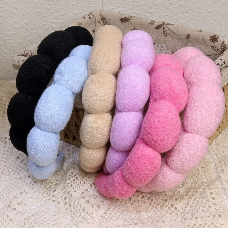 Microfiber Spa Headband Soft Absorbent Face Washing - Smarsty