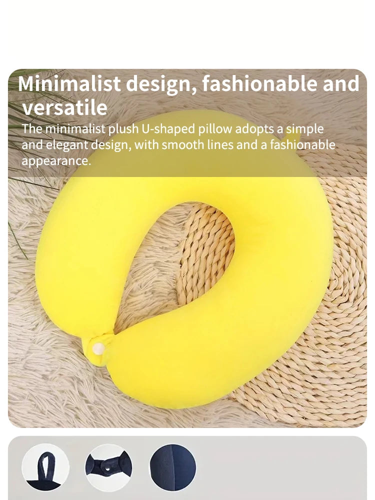 Comfortable U-Shaped Travel Neck Pillow for Fatigue Relief - Smarsty