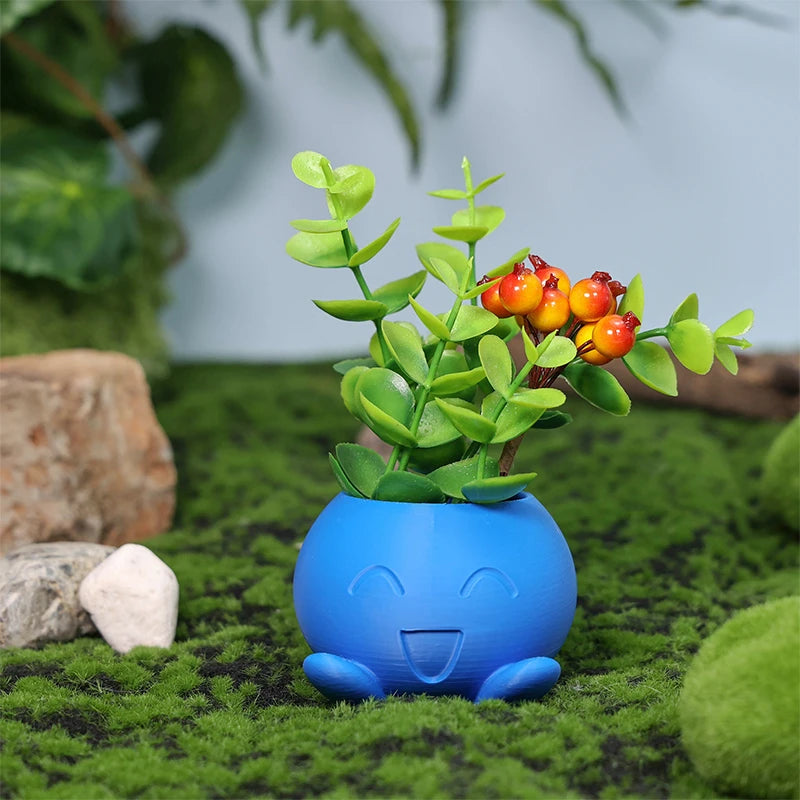 Oddish Flowerpot Funny Inspired Flower Pot for Garden Decor Desk Decor