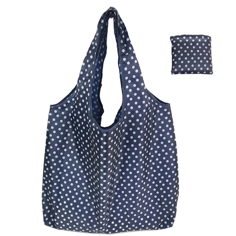 Foldable Shopping Bags Large Capacity Travel Essential - Smarsty