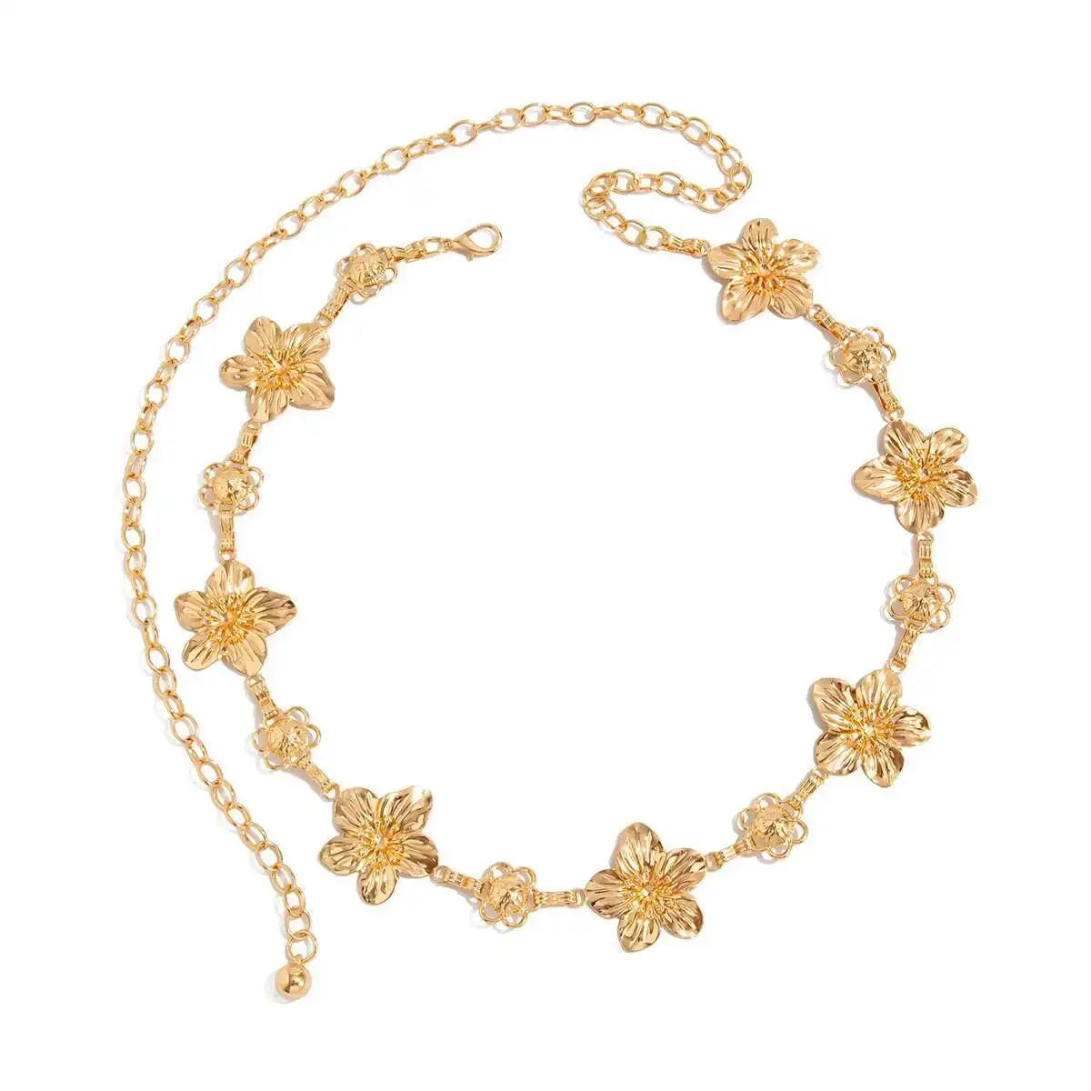 Ingemark Sexy Metal Flower Belly Chain for Women - Smarsty