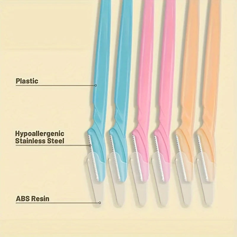 Multipurpose Eyebrow Razors for Easy Facial Hair Removal - Smarsty