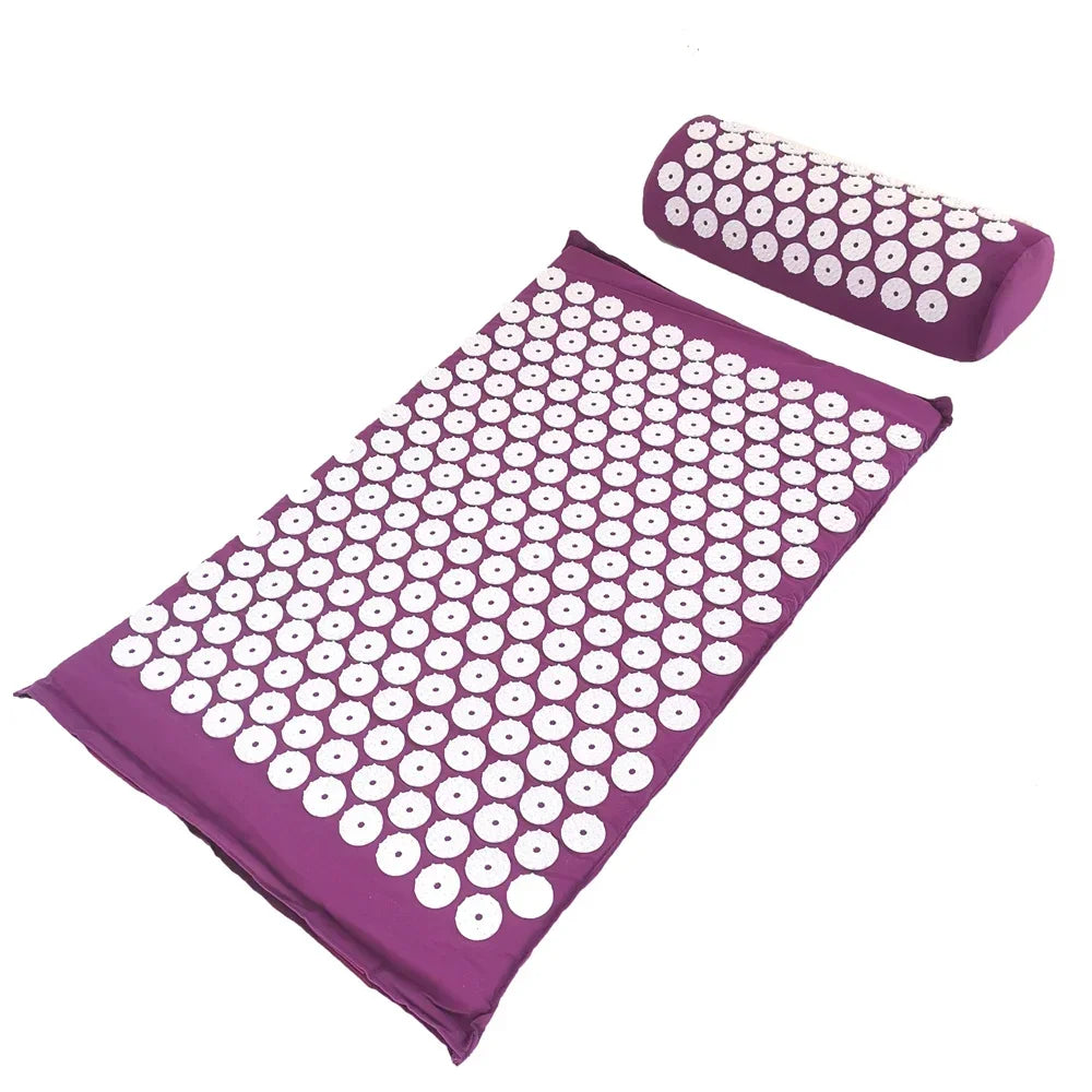Acupressure Mat and Pillow Set for Pain Relief - Smarsty