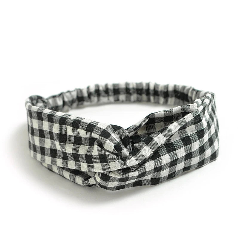 Bohemian Print Cashmere Headbands For Women Vintage Comfort - Smarsty
