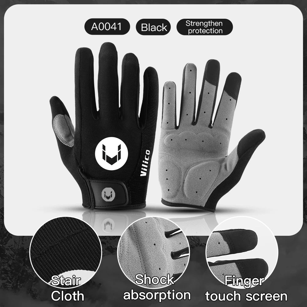 Breathable Cycling Gloves Anti Shock MTB Gloves - Smarsty