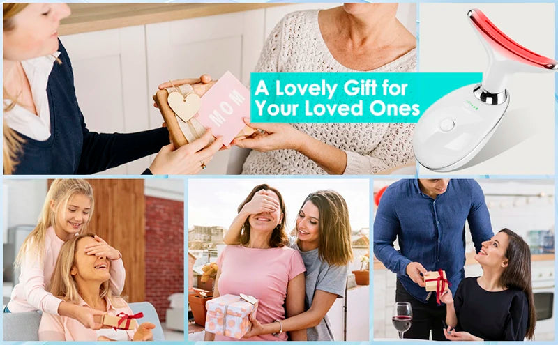 7 Colors Anti Wrinkle Facial Massager for Skin Tightening - Smarsty