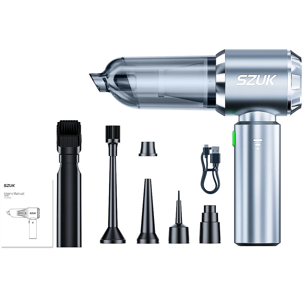 Wireless Car Vacuum Cleaner Powerful Mini Handheld For Home - Smarsty