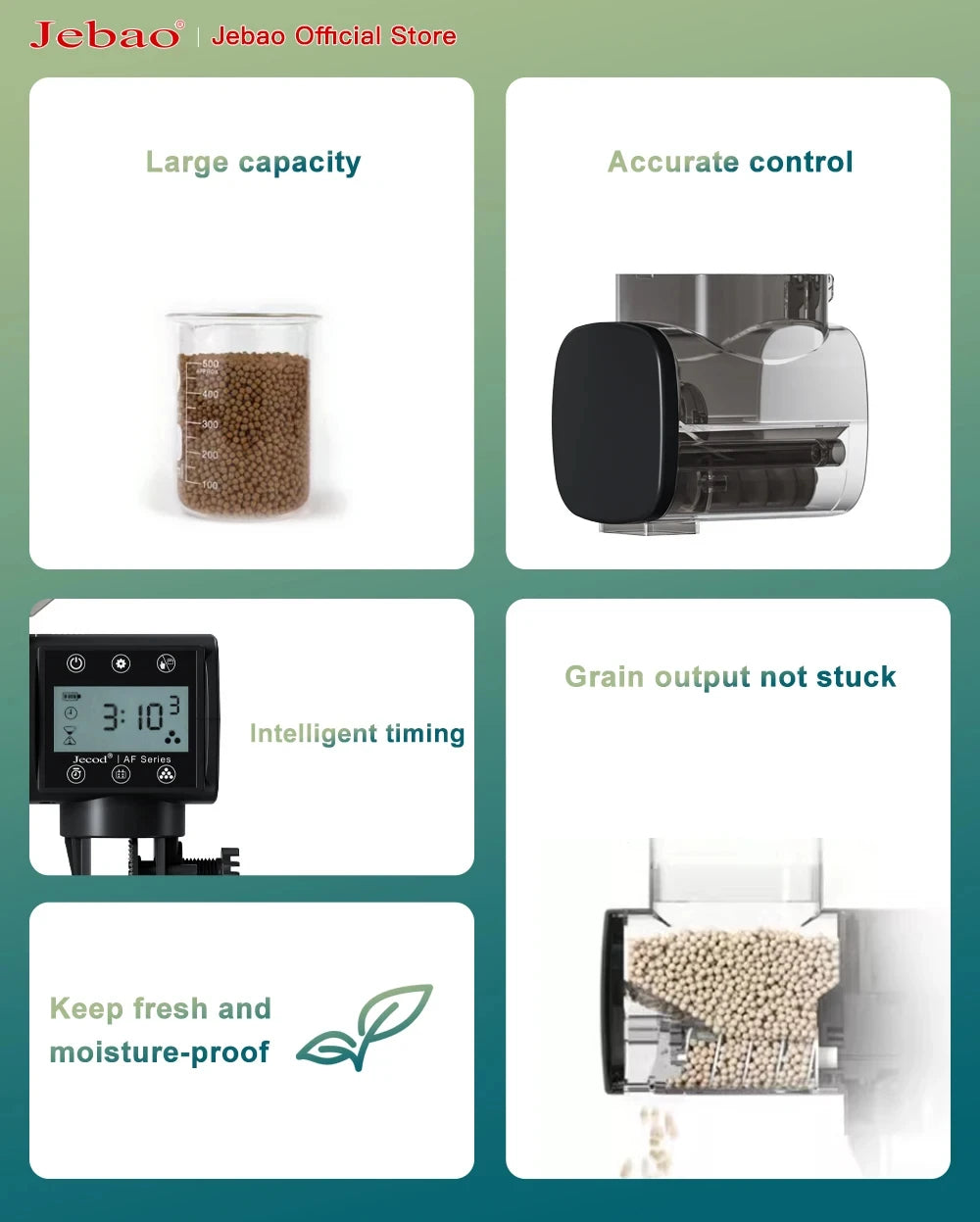 Intelligent Automatic Fish Tank Feeder with Wifi Control - Smarsty