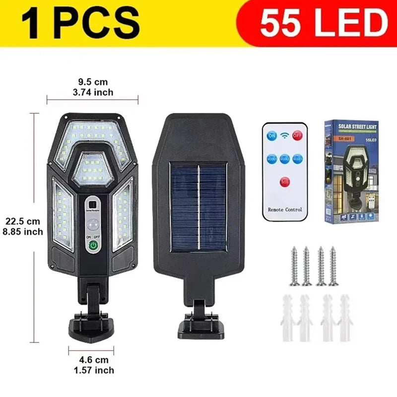 15000LM Solar Powered Motion Sensor Garden Light - Smarsty