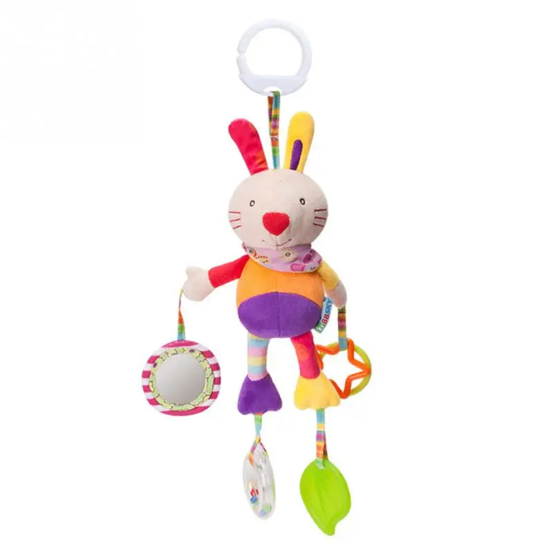 Newborn Baby Plush Stroller Toys Baby Rattles Mobiles Cartoon Animal Hanging Bell Educational Baby Toys 0-12 Months Speelgoed by Smarsty