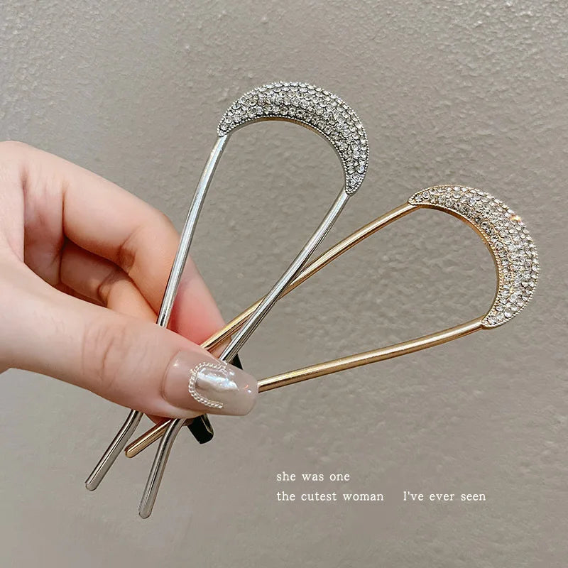 Korean Pearl Hairpins for Elegant Bun Styling - Smarsty