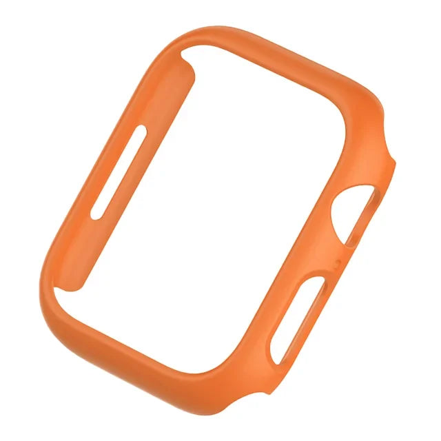 Cover for Apple Watch Case 45mm 41mm 44mm 40mm 42mm 38mm 46 49 mm Accessories PC Protector bumper iWatch Series 8 7 SE 6 5 4 3 9 - Smarsty