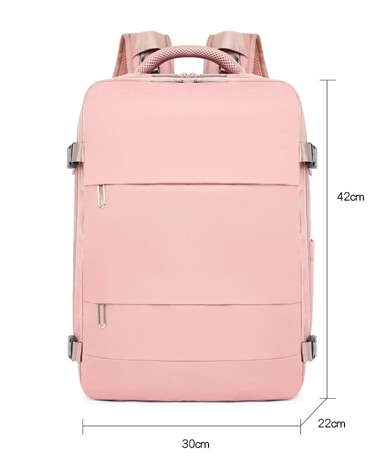 2025Men Women's Bag Large Capacity Journey Multifunction Backpack With Shoe Storage Multilayer Dry And Wet Separation Waterproof
