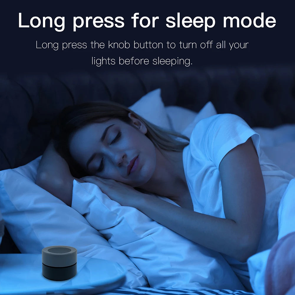 MOES ZigBee Smart Knob Switch Wireless Scene Controller - Smarsty