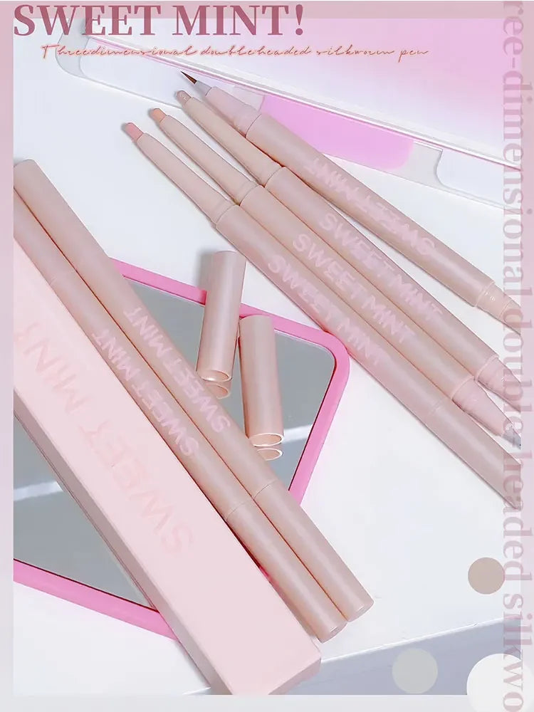 Multifunctional Double Ended Makeup Highlighter Pen - Smarsty
