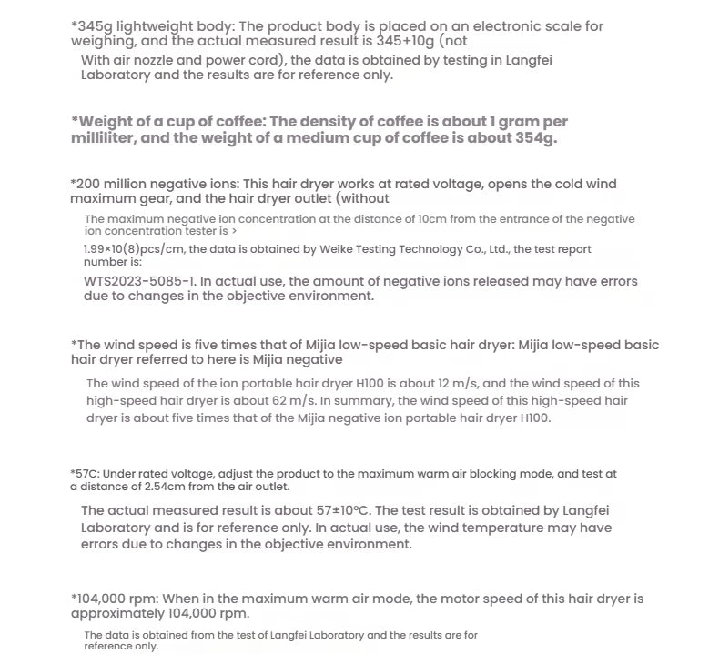 XIAOMI High Speed Hair Dryer with Negative Ion Technology - Smarsty