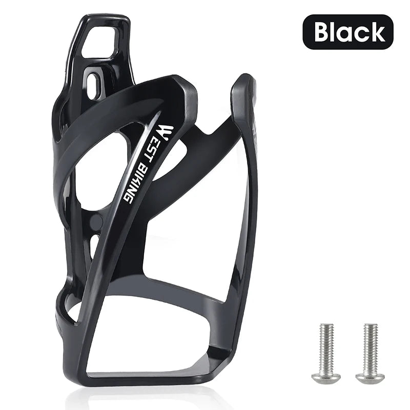 WEST BIKING Bicycle Water Bottle Cage Colorful Gradient Cycling Bottle Holder Ultralight MTB Road Bike Water Bottle Bracket - Smarsty