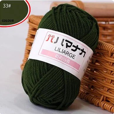 Soft Cotton Knitting Yarn for DIY Baby Sweaters - Smarsty