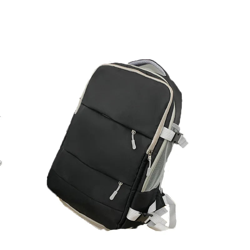 Casual Travel Backpack Women Large Capacity Waterproof Anti-Theft Casual Backpack Bag with Luggage Strap Laptop Backpack Women - Smarsty