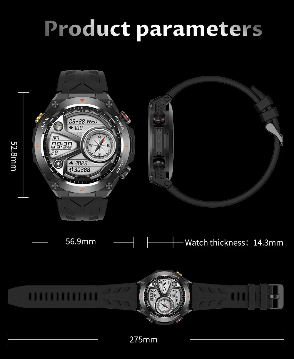 2024 COLMI V75 GPS Smart Watch with Ultra HD Display - Smarsty