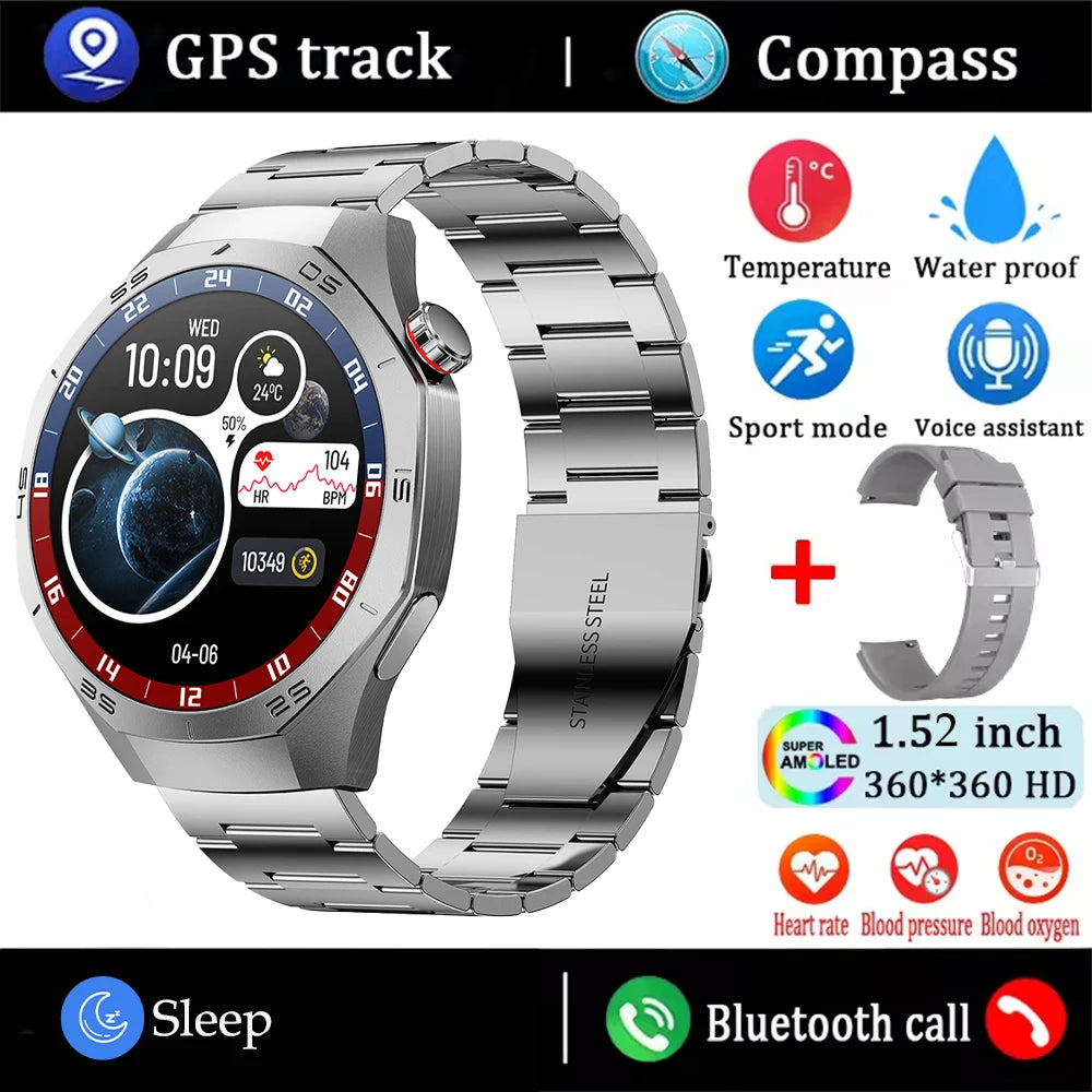Huawei GT5 Pro Smart Watch with AMOLED Display and GPS - Smarsty