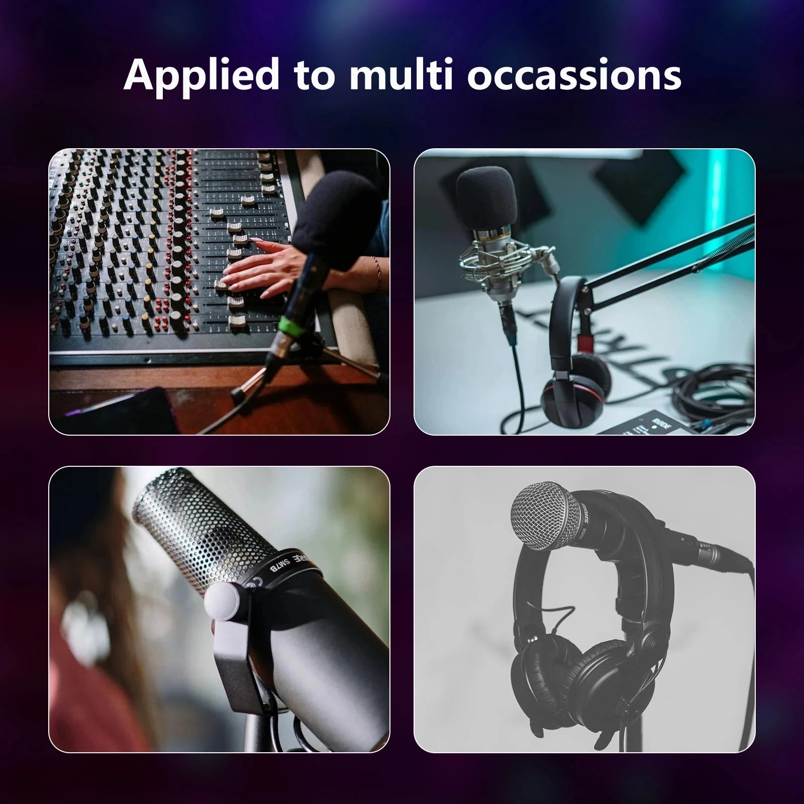 XLR Male to Female Microphone Extension Cable - Smarsty