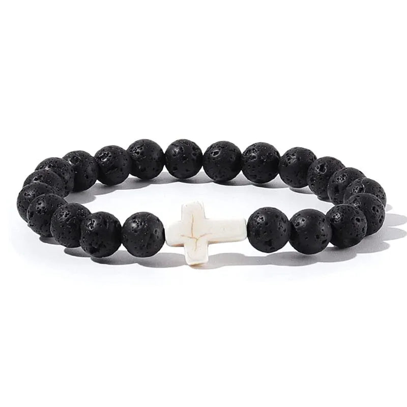 Natural Stone Beads Meditation Bracelet for Yoga - Smarsty