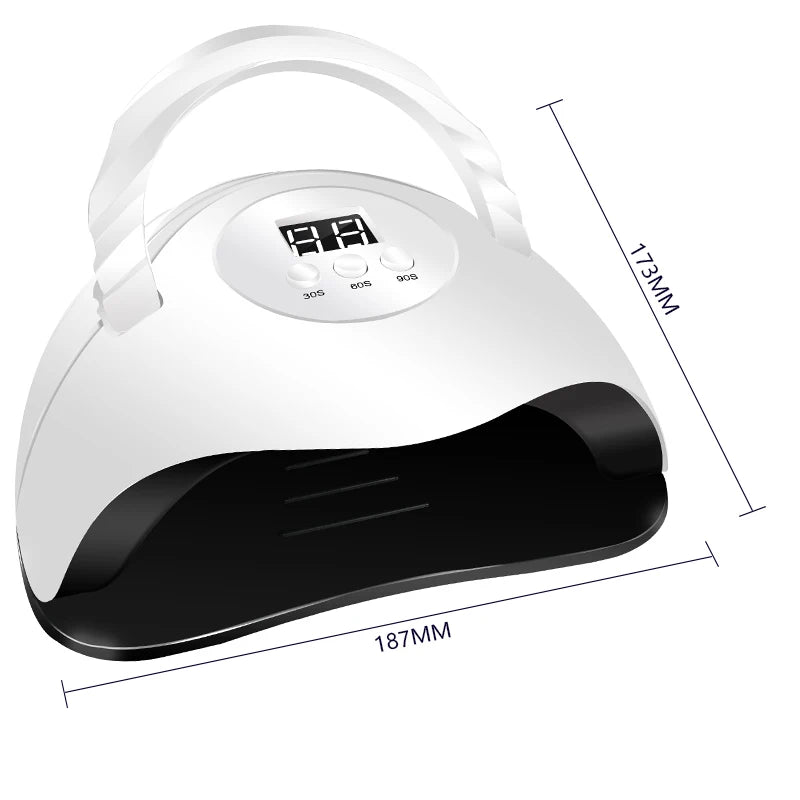 Professional Gel Nail Polish Kit with UV LED Dryer - Smarsty