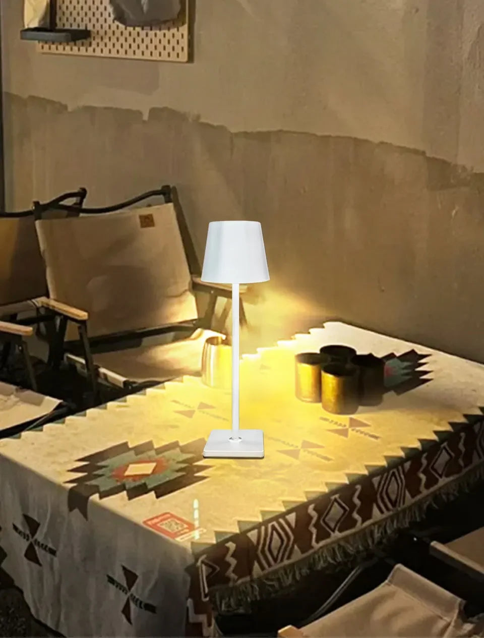 Wireless LED Table Lamp Rechargeable Dimmable Mood Light - Smarsty