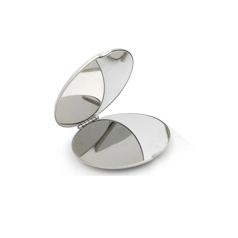 Portable Stainless Steel Makeup Mirror for Women - Smarsty