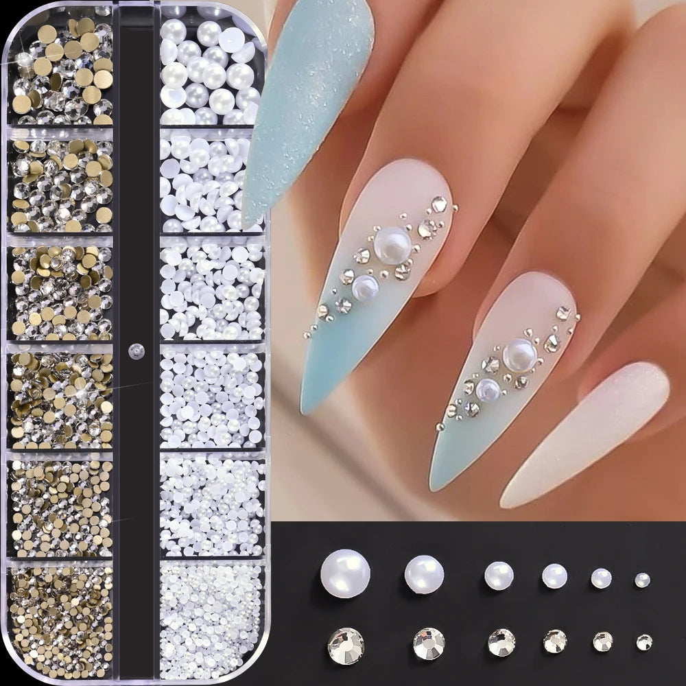 Metal Ocean Nail Art Charms for Stunning Manicures - Smarsty