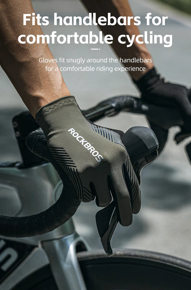 Rockbros Breathable Cycling Gloves Non Slip Touchscreen - Smarsty